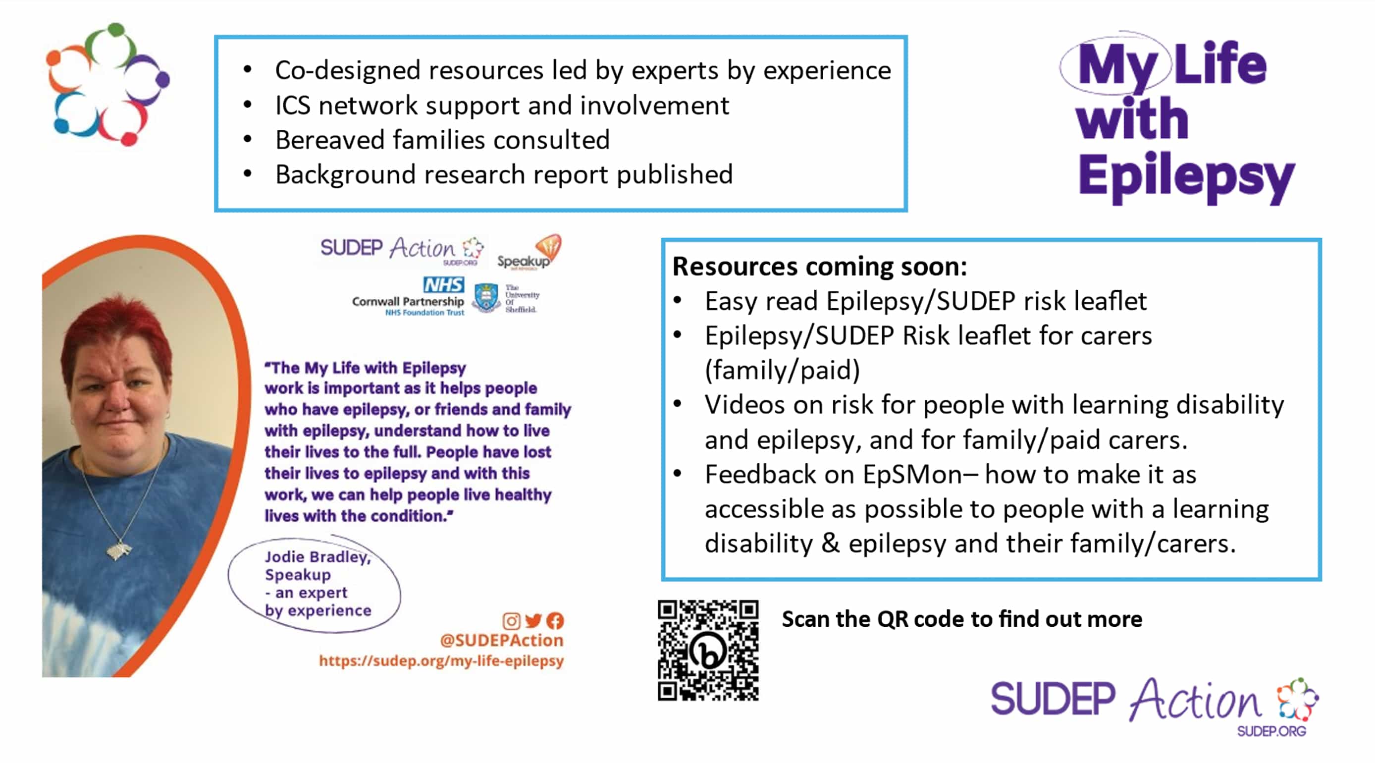 An image explaining the My Life with Epilepsy resources.